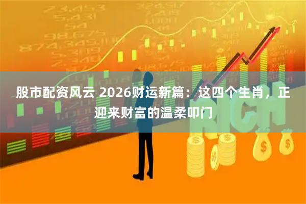 股市配资风云 2026财运新篇：这四个生肖，正迎来财富的温柔叩门